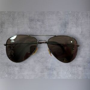 Vintage B&L Ray-Ban B15 Top-Gradient Mirror Aviator Sunglasses